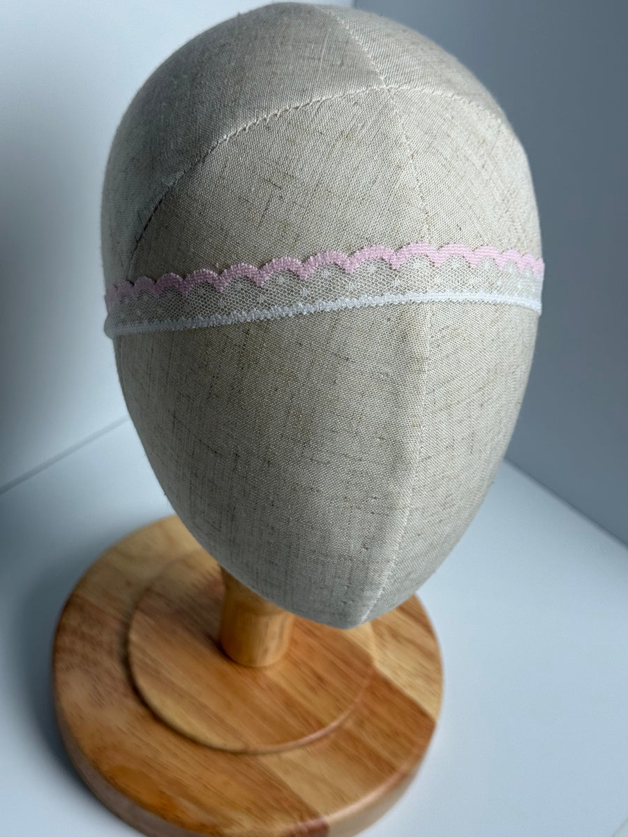 Pink Lace Party Headband