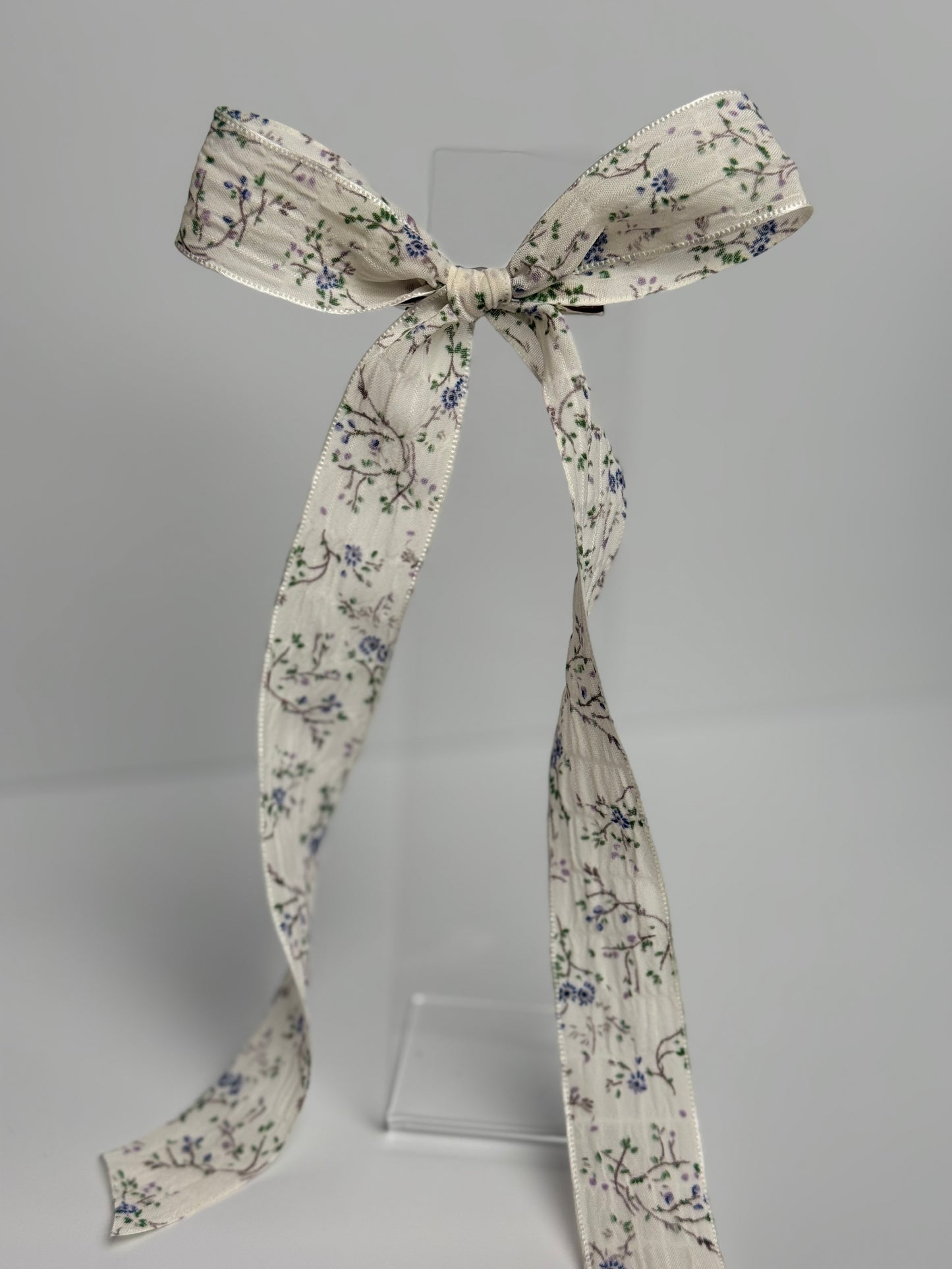 Ditsy Floral Ribbon Bow