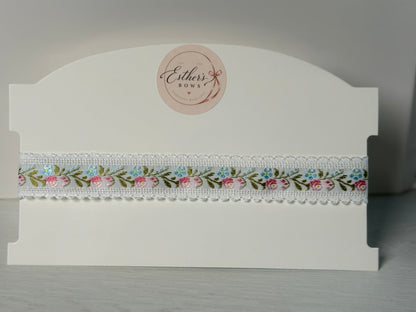 Floral Garden Lace Headband