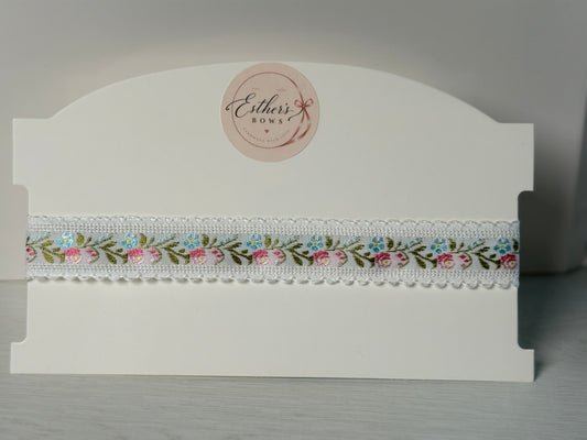 Floral Garden Lace Headband
