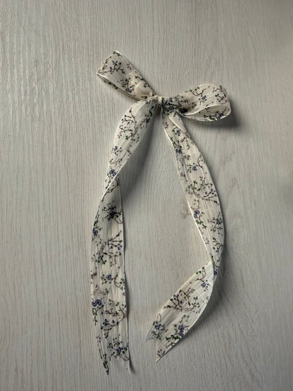 Ditsy Floral Ribbon Bow