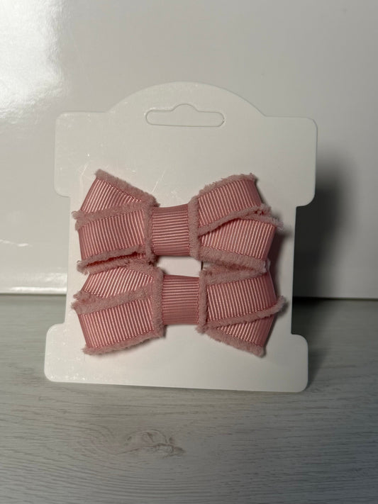 Dusty Rose Bows