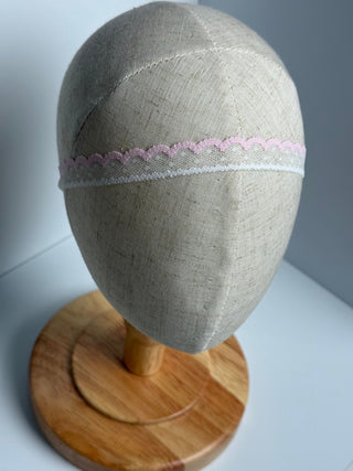 Pink Lace Party Headband