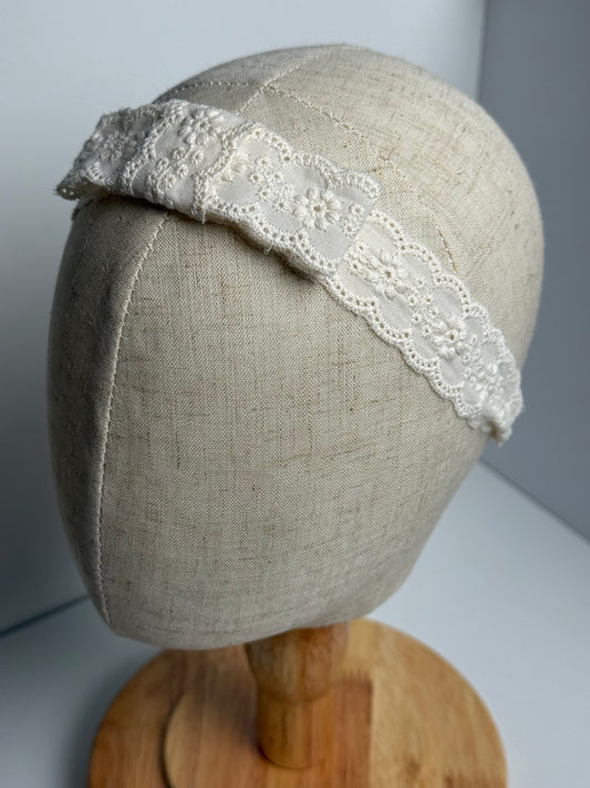 Eyelet Lace Headband