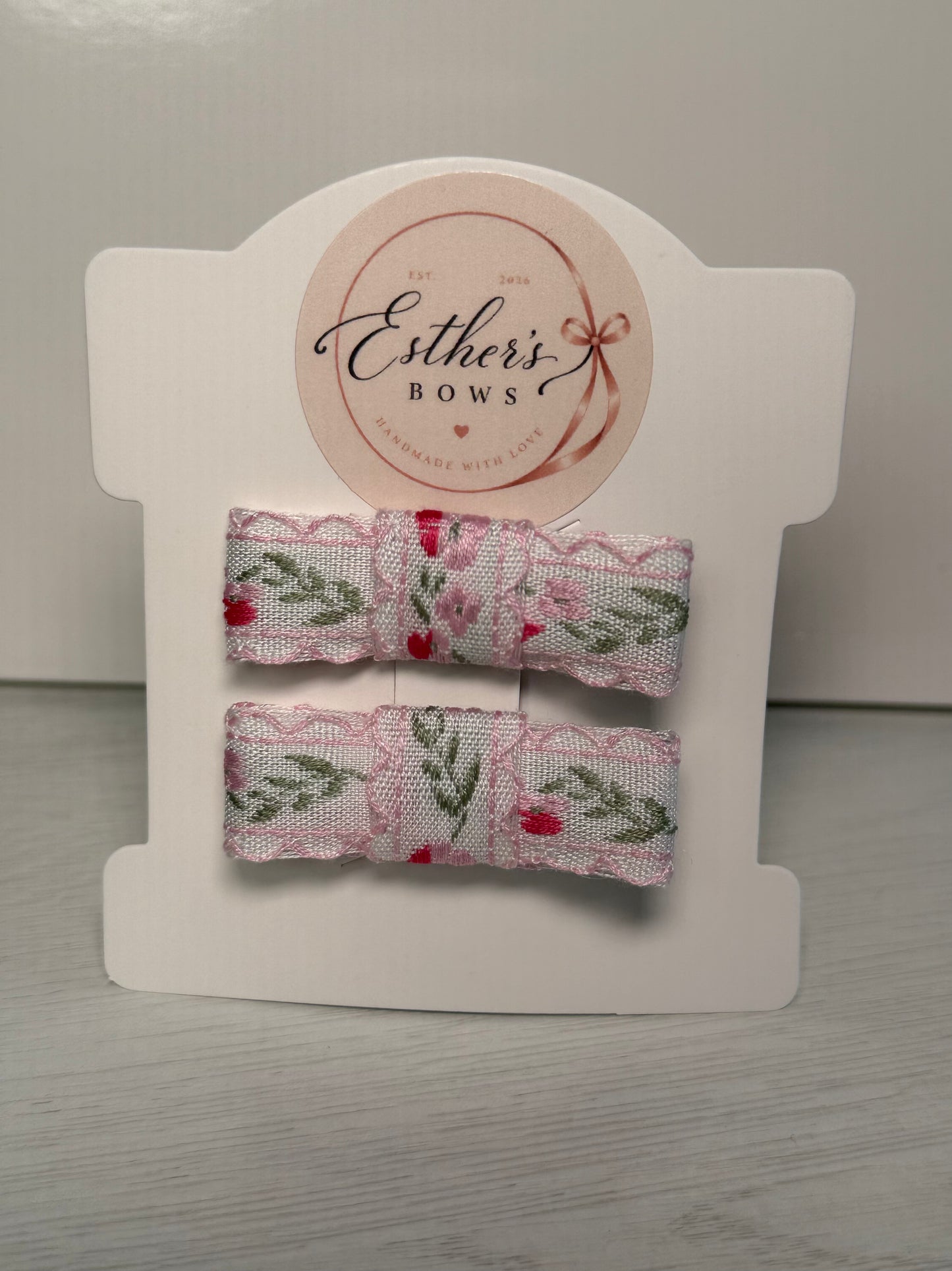 Vintage Luxury Floral Bows