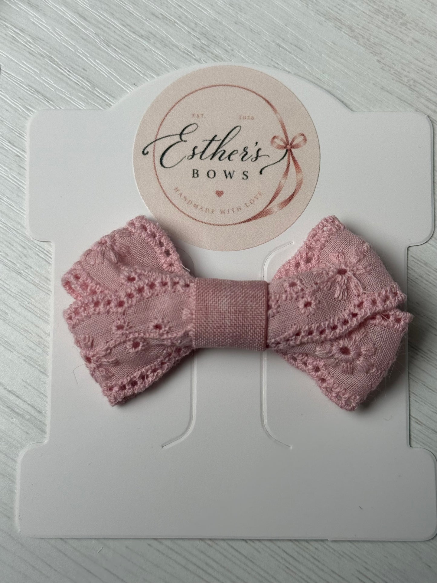 Eyelet Hair Bows