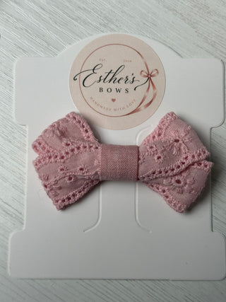 Eyelet Hair Bows