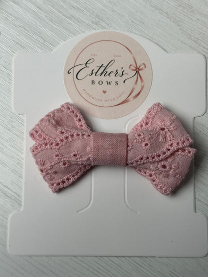 Eyelet Hair Bows