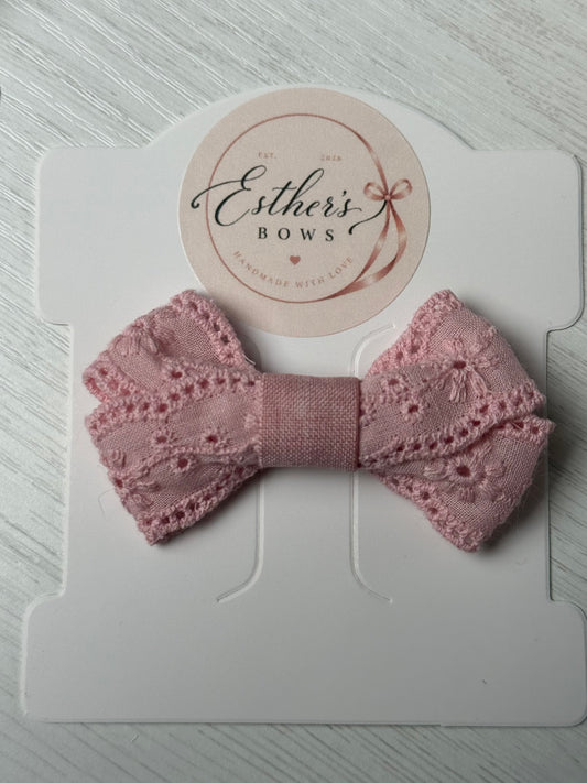 Eyelet Hair Bows