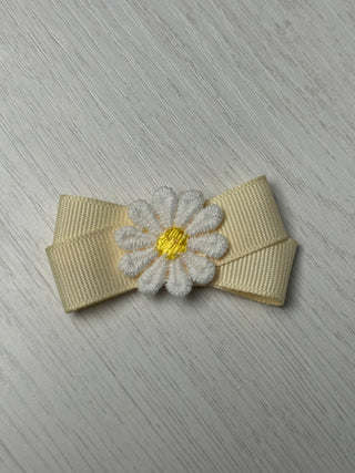 Daisy Grosgrain Hair Bow